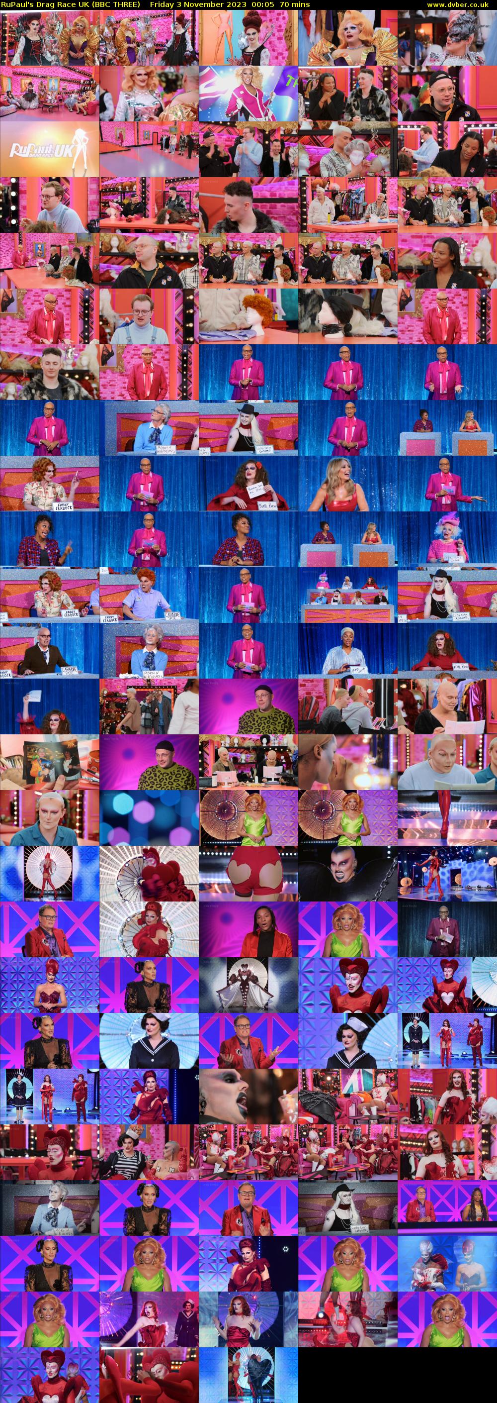 RuPaul's Drag Race UK (BBC THREE) Friday 3 November 2023 00:05 - 01:15