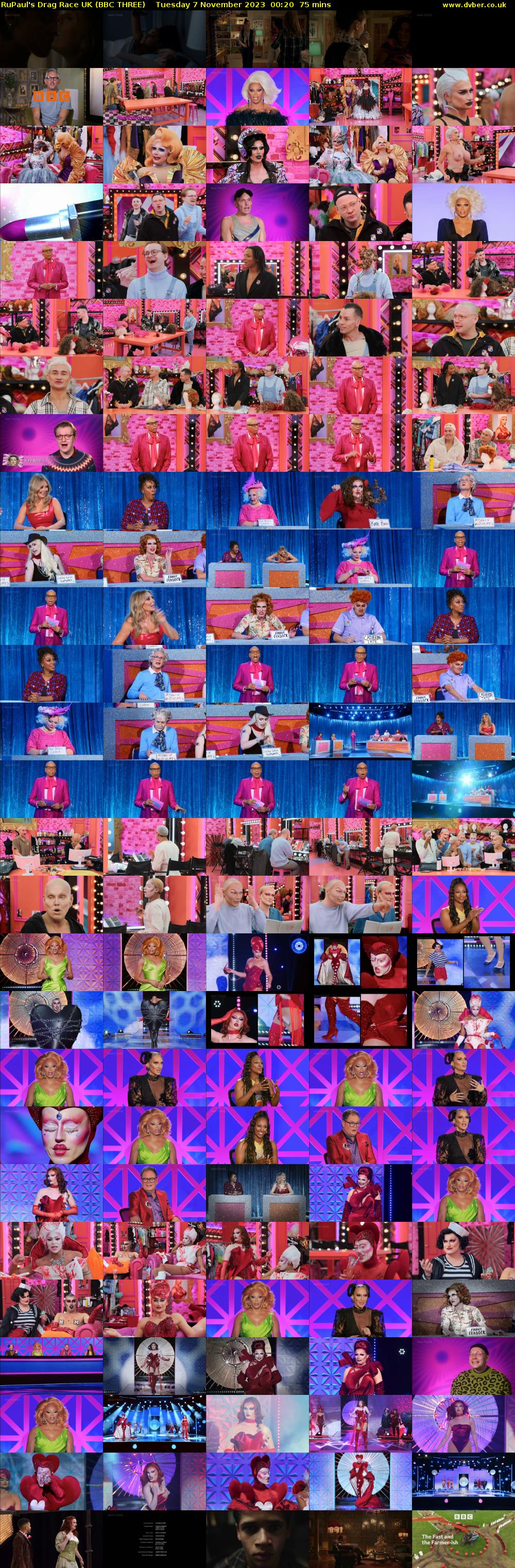 RuPaul's Drag Race UK (BBC THREE) Tuesday 7 November 2023 00:20 - 01:35