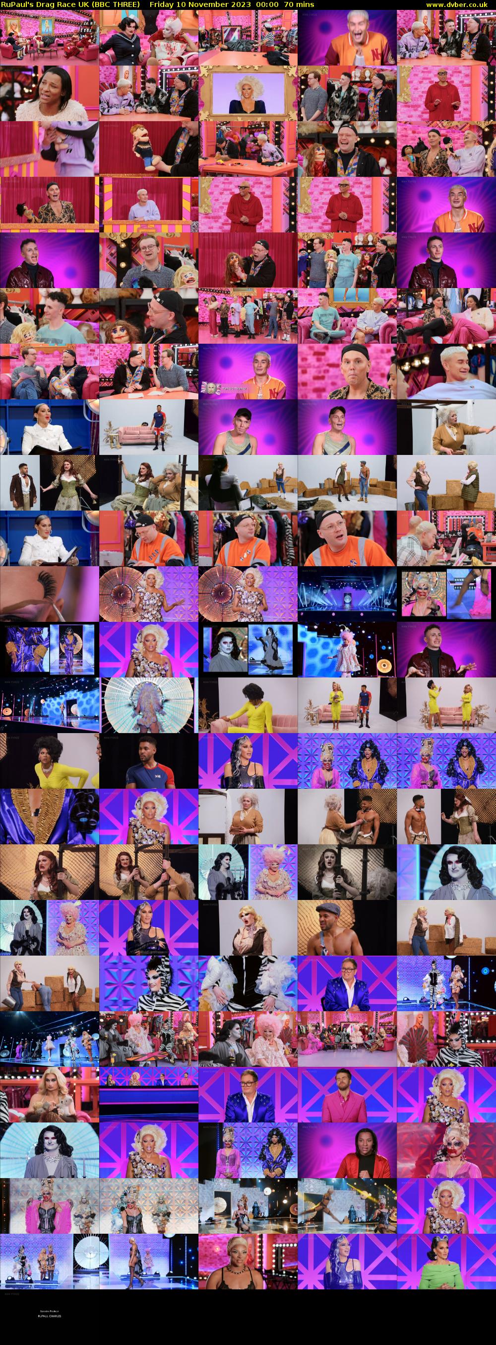 RuPaul's Drag Race UK (BBC THREE) Friday 10 November 2023 00:00 - 01:10