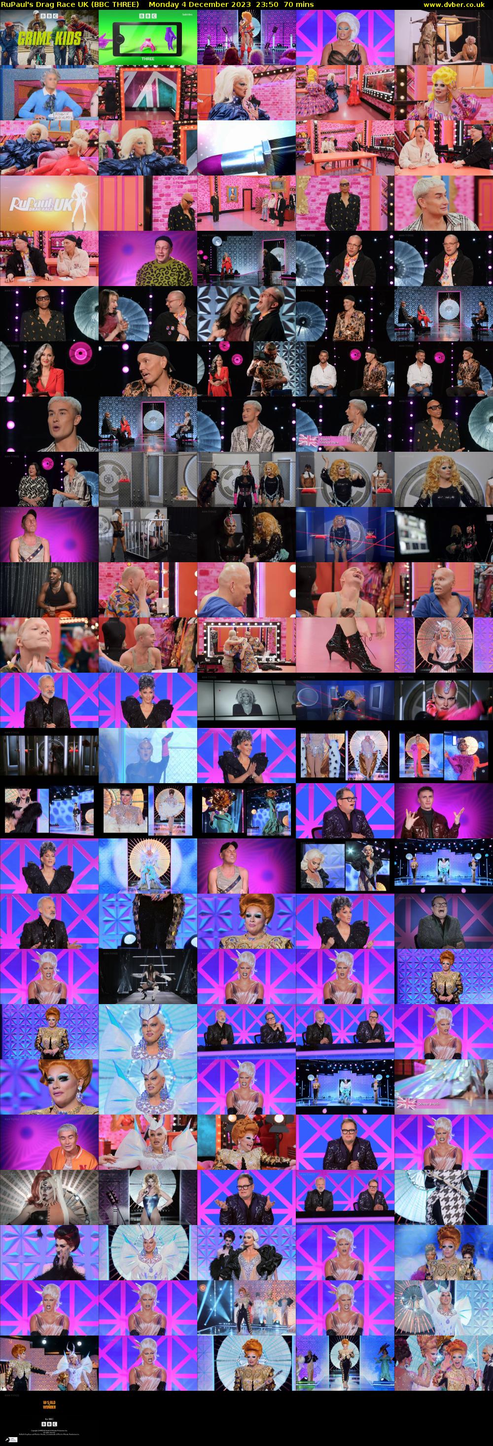 RuPaul's Drag Race UK (BBC THREE) Monday 4 December 2023 23:50 - 01:00