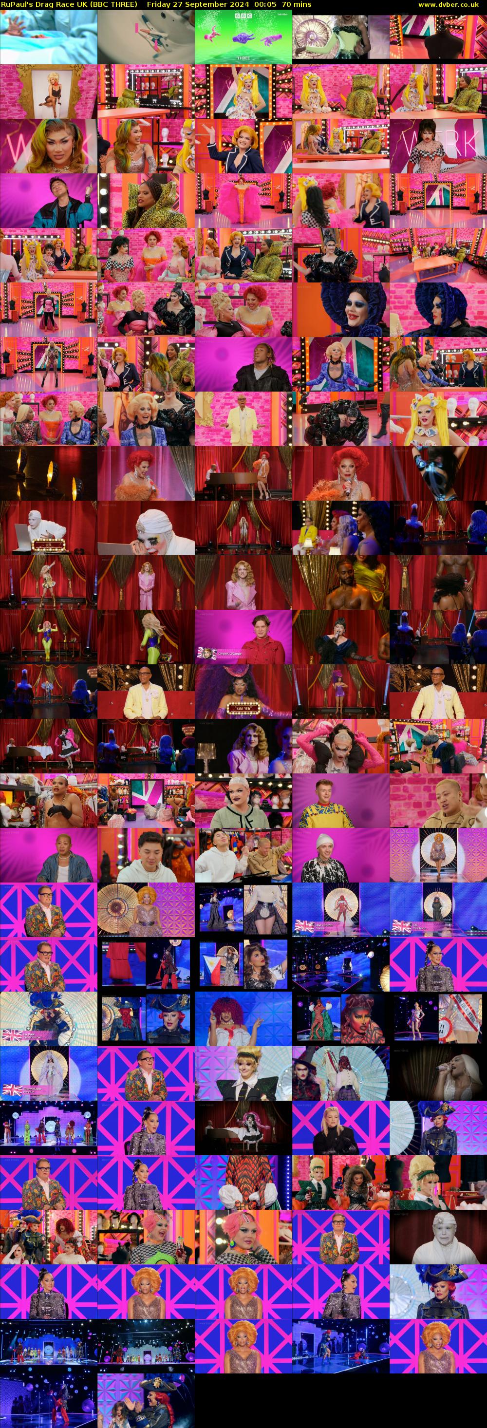 RuPaul's Drag Race UK (BBC THREE) Friday 27 September 2024 00:05 - 01:15