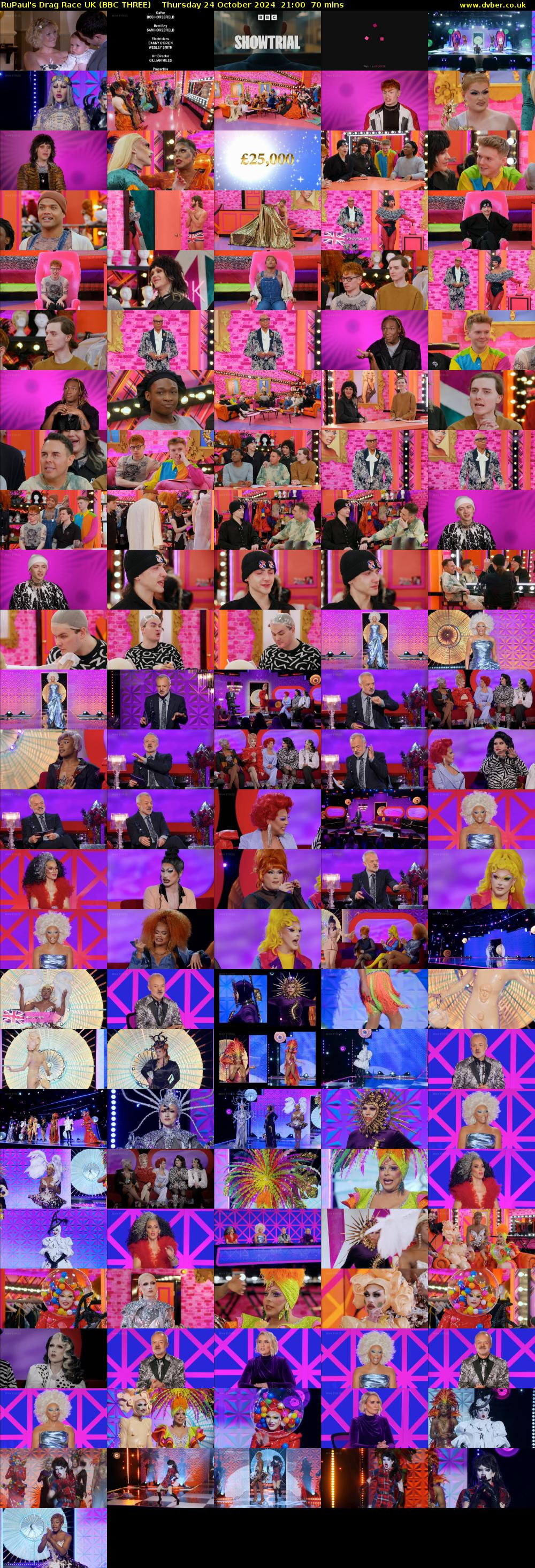 RuPaul's Drag Race UK (BBC THREE) Thursday 24 October 2024 21:00 - 22:10