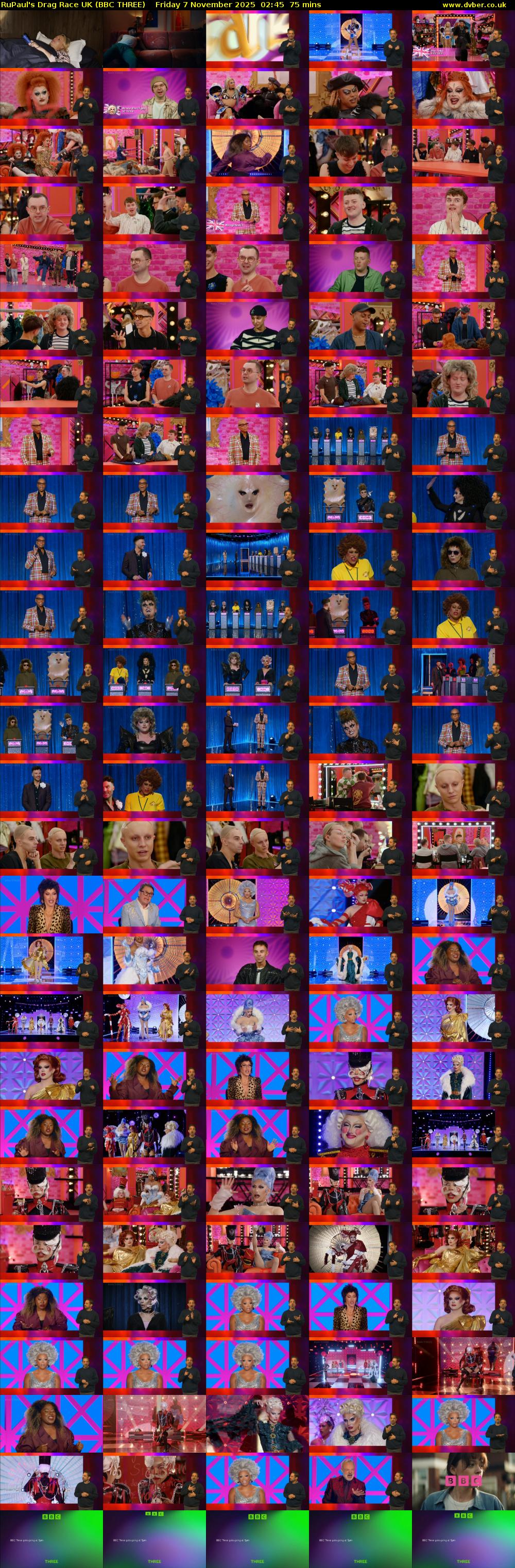 RuPaul's Drag Race UK (BBC THREE) Friday 7 November 2025 02:45 - 04:00