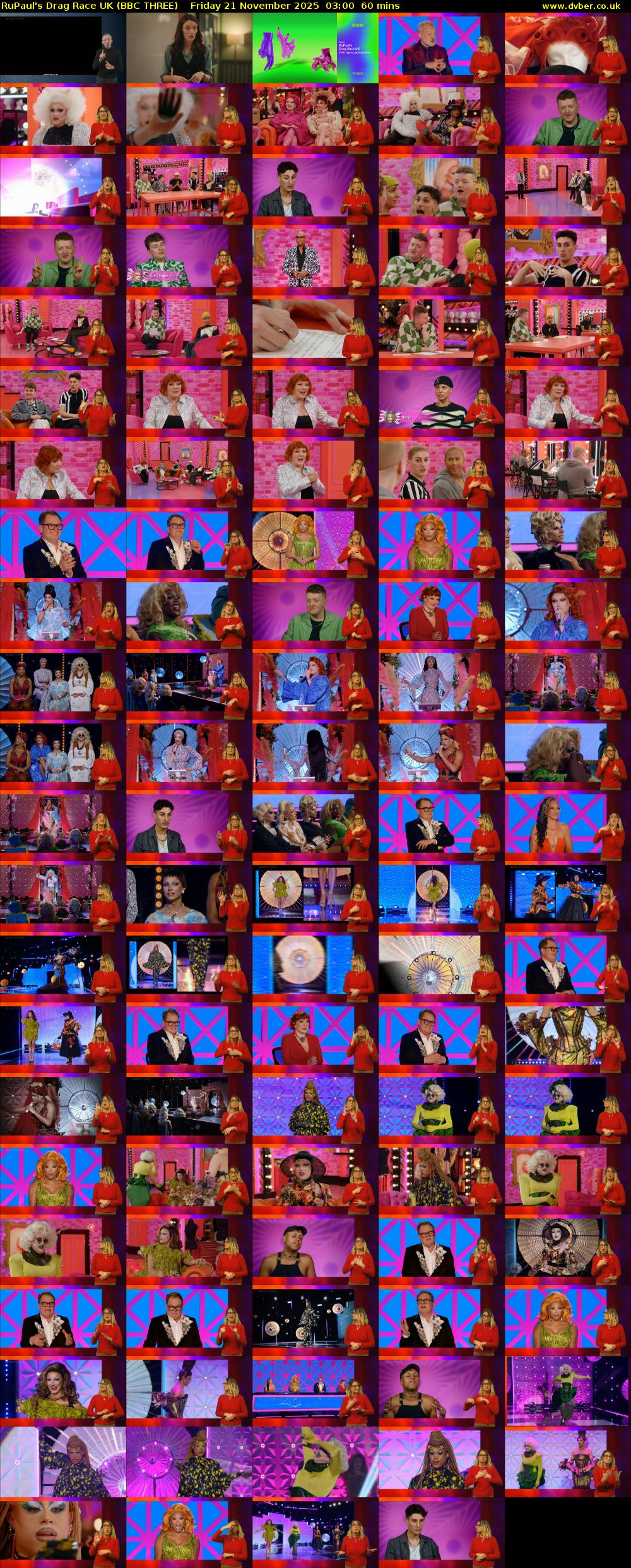RuPaul's Drag Race UK (BBC THREE) Friday 21 November 2025 03:00 - 04:00