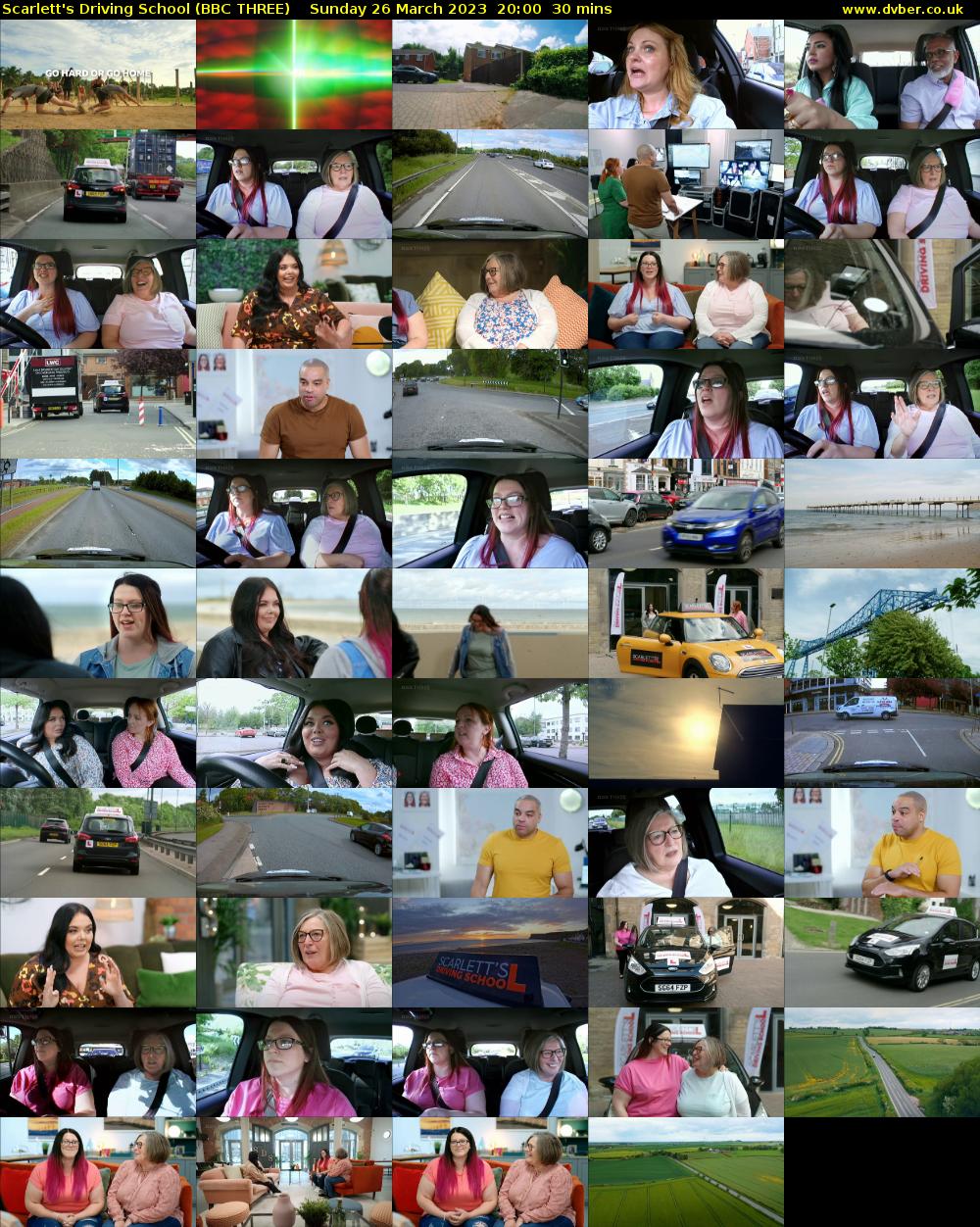 Scarlett's Driving School (BBC THREE) Sunday 26 March 2023 20:00 - 20:30