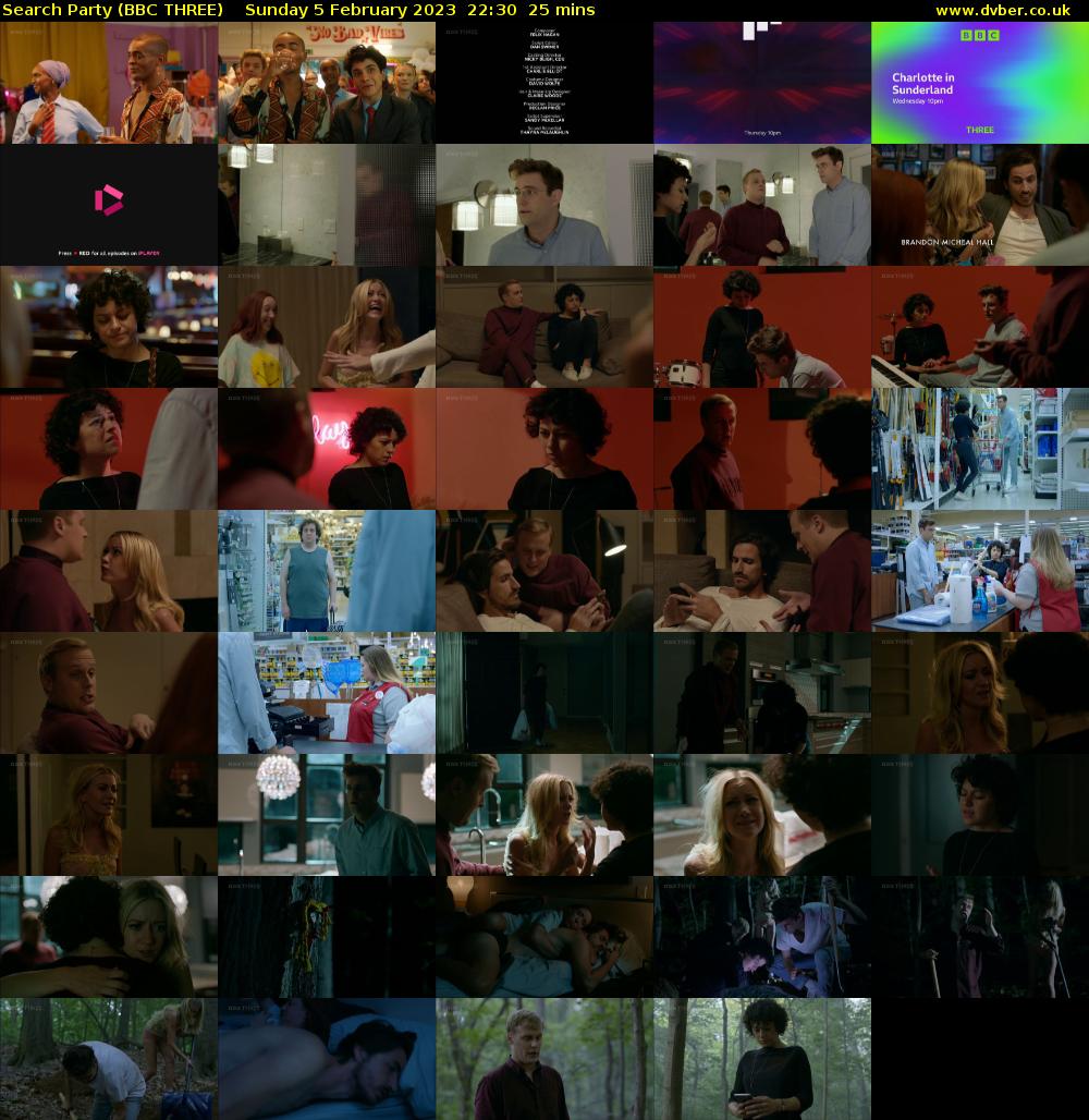 Search Party (BBC THREE) Sunday 5 February 2023 22:30 - 22:55