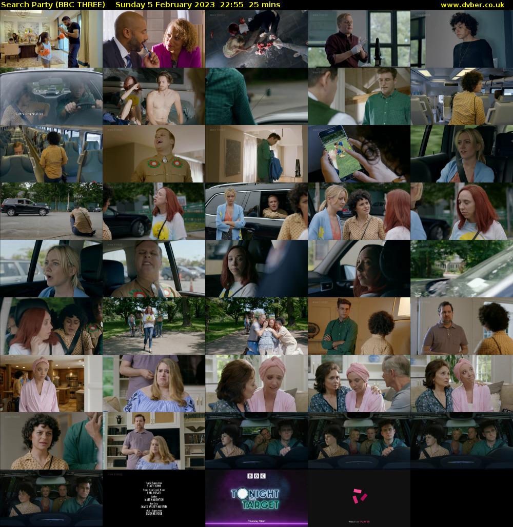 Search Party (BBC THREE) Sunday 5 February 2023 22:55 - 23:20