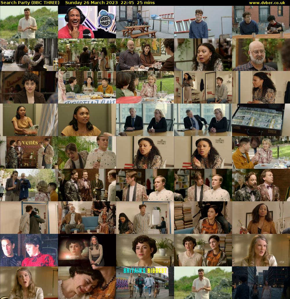 Search Party (BBC THREE) Sunday 26 March 2023 22:45 - 23:10