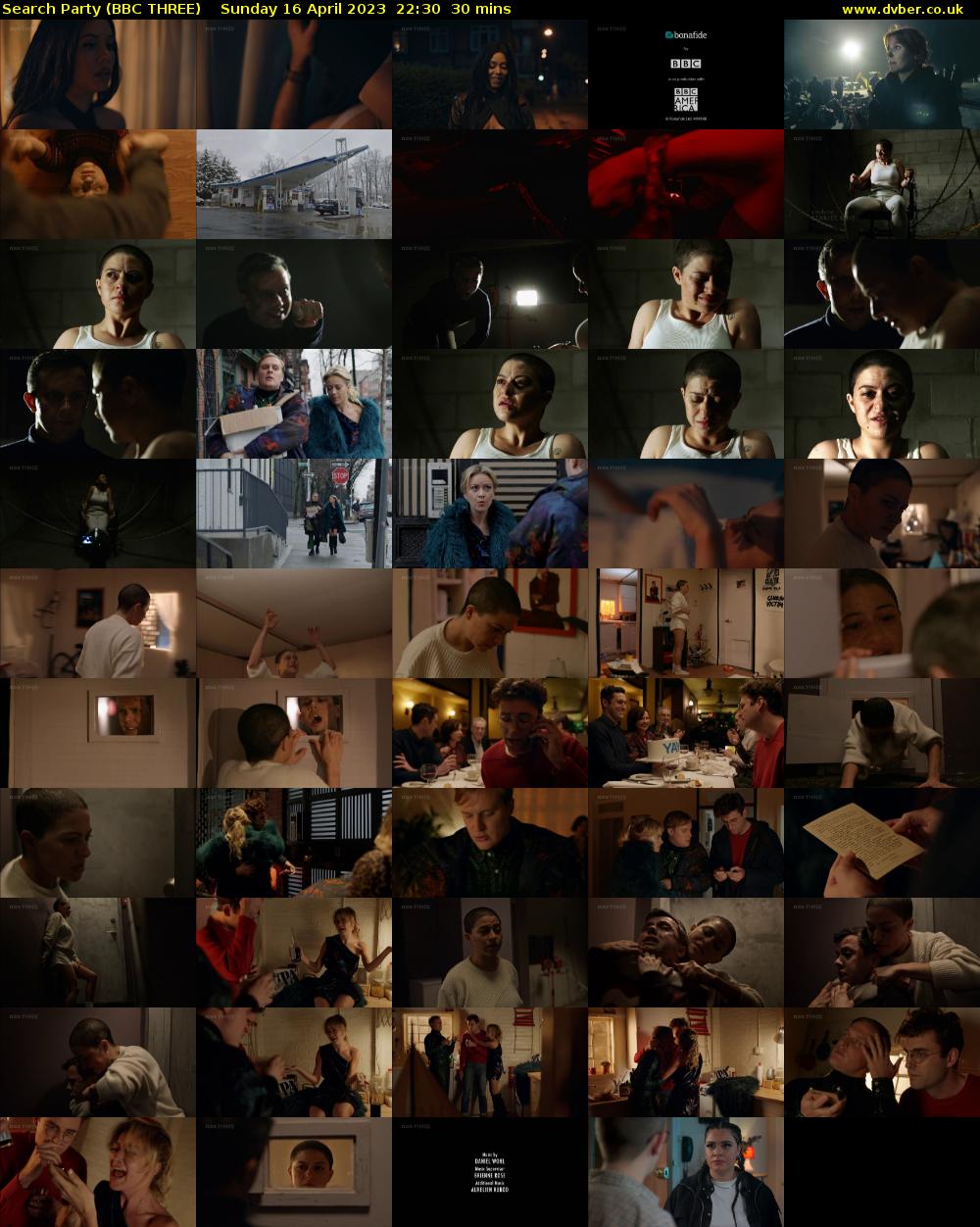 Search Party (BBC THREE) Sunday 16 April 2023 22:30 - 23:00