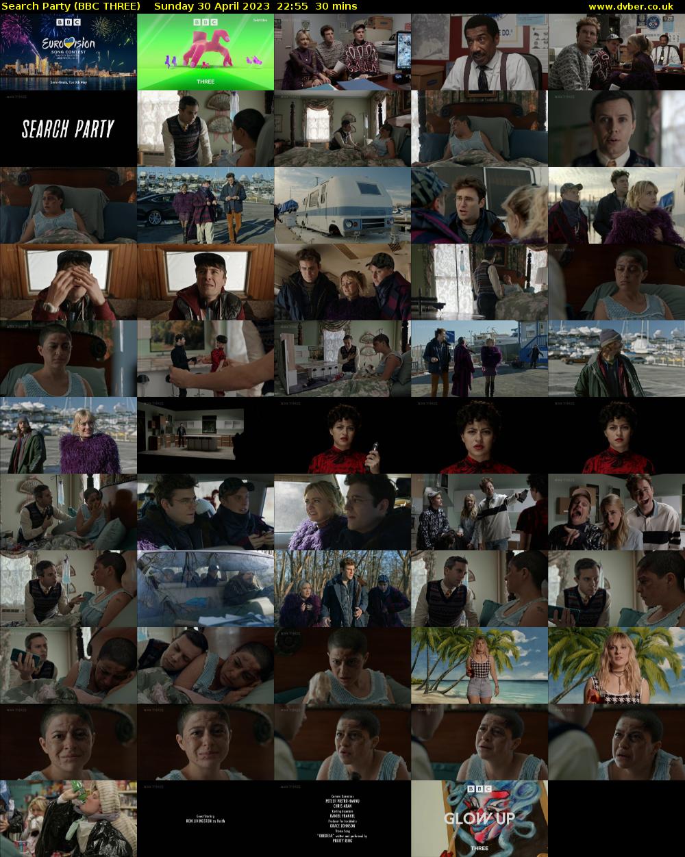 Search Party (BBC THREE) Sunday 30 April 2023 22:55 - 23:25
