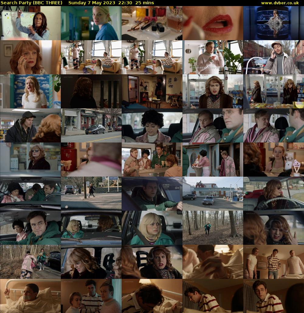 Search Party (BBC THREE) Sunday 7 May 2023 22:30 - 22:55