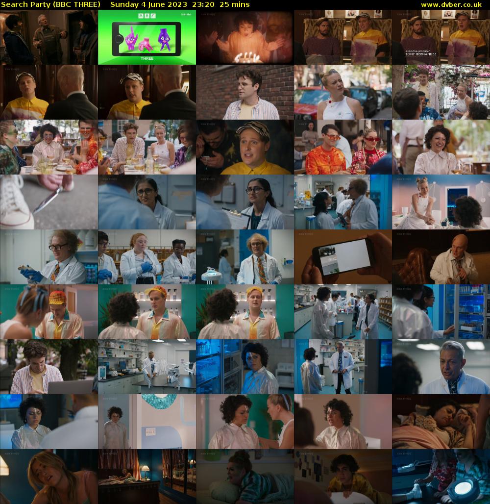 Search Party (BBC THREE) Sunday 4 June 2023 23:20 - 23:45
