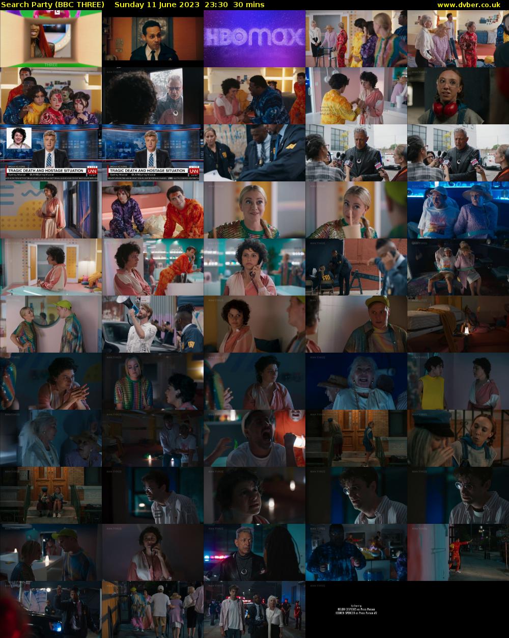 Search Party (BBC THREE) Sunday 11 June 2023 23:30 - 00:00