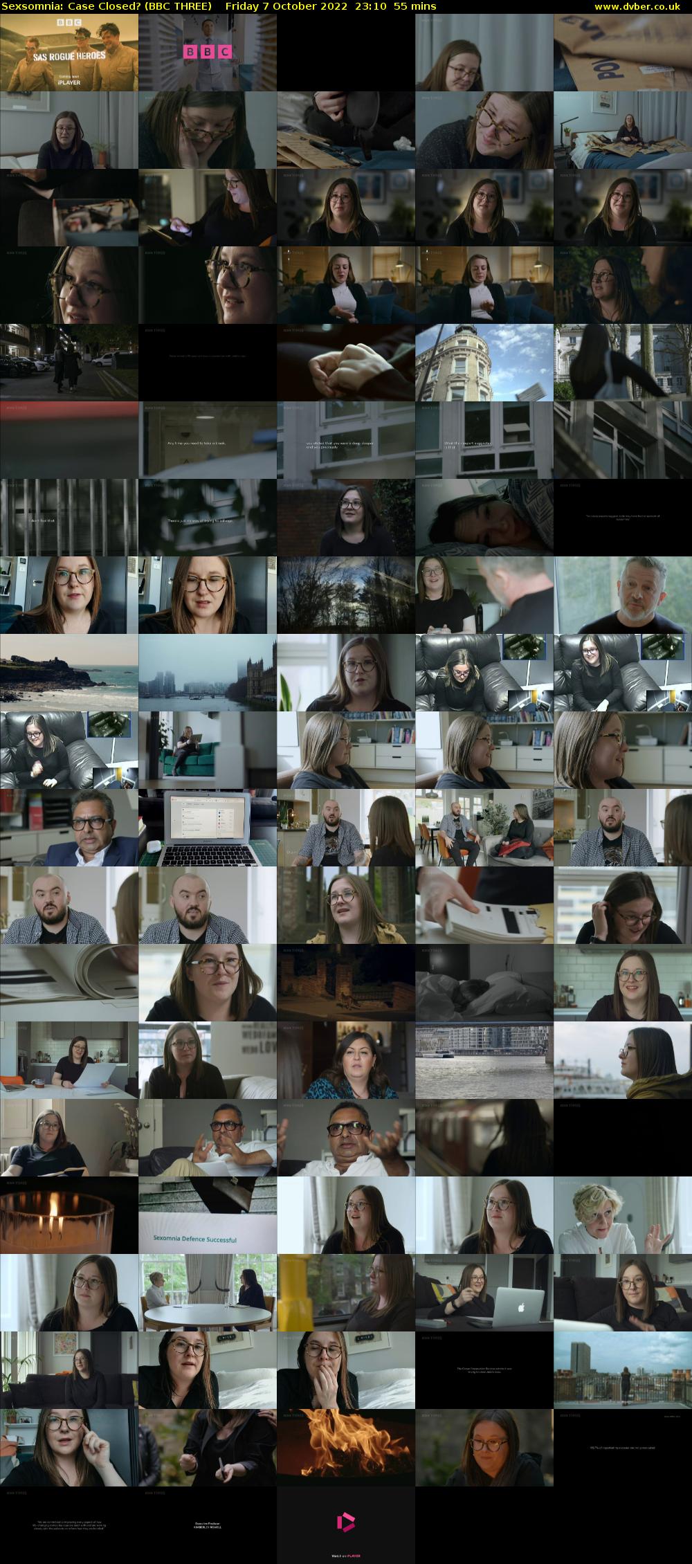Sexsomnia: Case Closed? (BBC THREE) Friday 7 October 2022 23:10 - 00:05