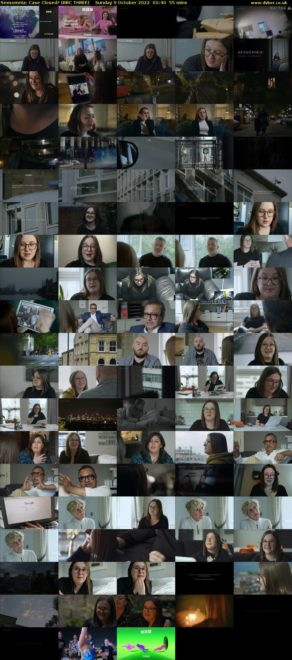 Sexsomnia: Case Closed? (BBC THREE) Sunday 9 October 2022 01:40 - 02:35