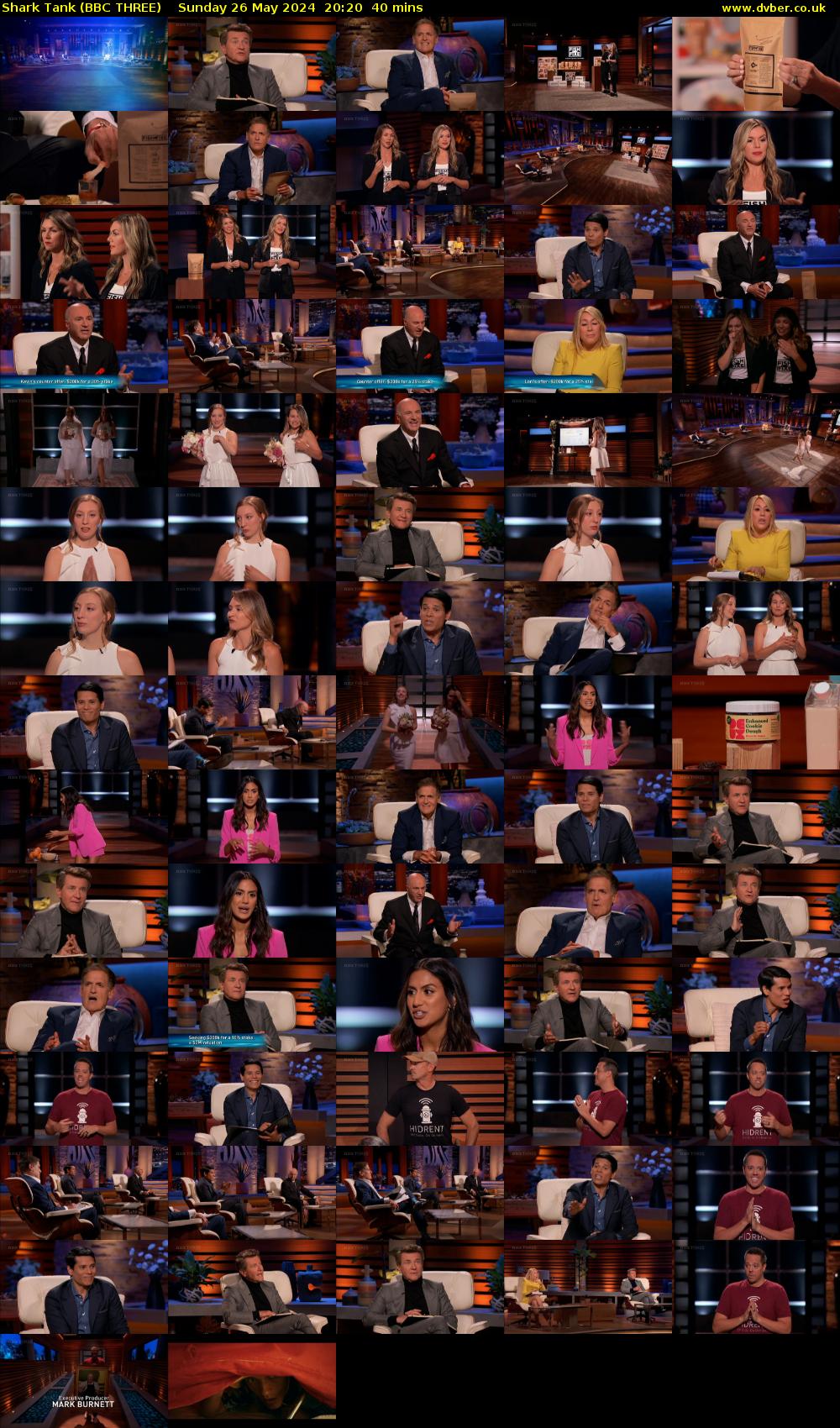 Shark Tank (BBC THREE) Sunday 26 May 2024 20:20 - 21:00