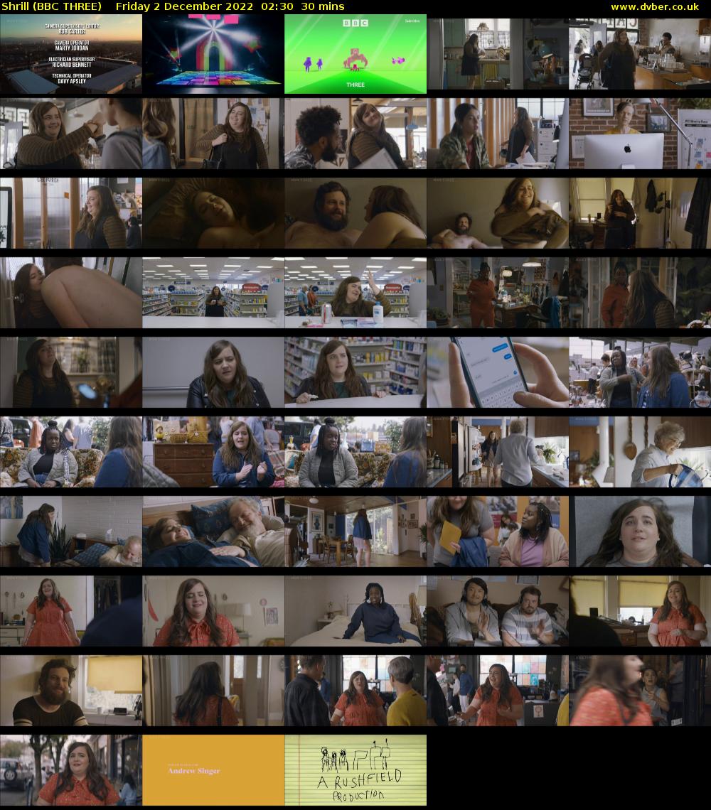 Shrill (BBC THREE) Friday 2 December 2022 02:30 - 03:00