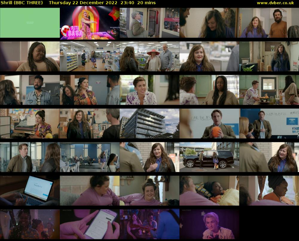 Shrill (BBC THREE) Thursday 22 December 2022 23:40 - 00:00