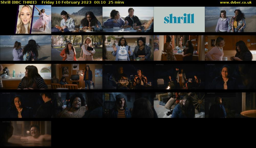 Shrill (BBC THREE) Friday 10 February 2023 00:10 - 00:35
