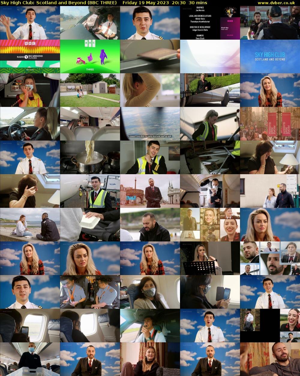 Sky High Club: Scotland and Beyond (BBC THREE) Friday 19 May 2023 20:30 - 21:00
