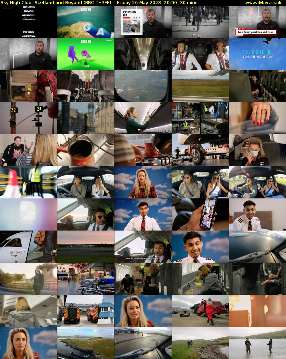 Sky High Club: Scotland and Beyond (BBC THREE) Friday 26 May 2023 20:00 - 20:30