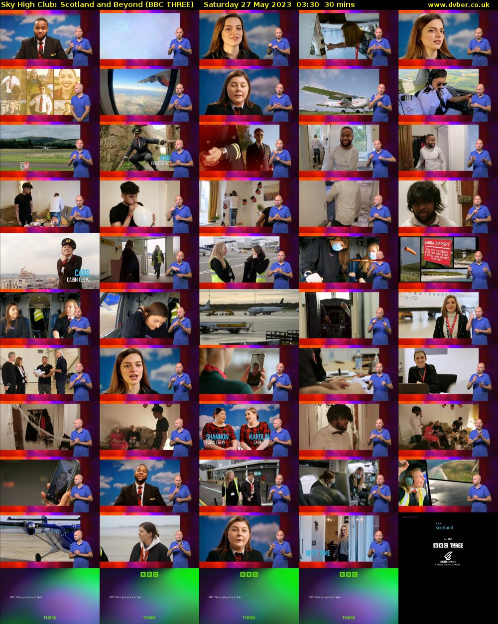 Sky High Club: Scotland and Beyond (BBC THREE) Saturday 27 May 2023 03:30 - 04:00