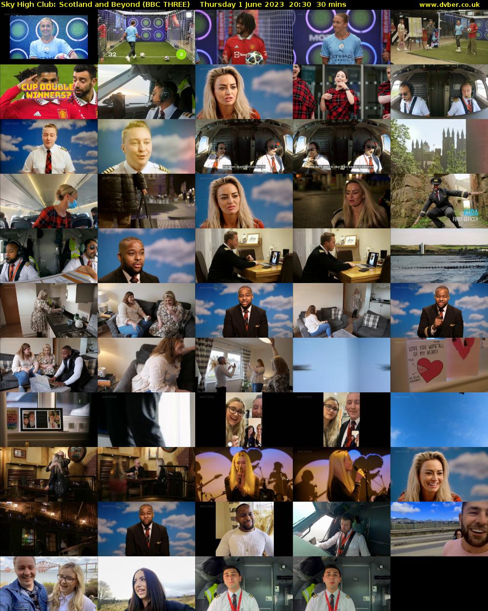 Sky High Club: Scotland and Beyond (BBC THREE) Thursday 1 June 2023 20:30 - 21:00