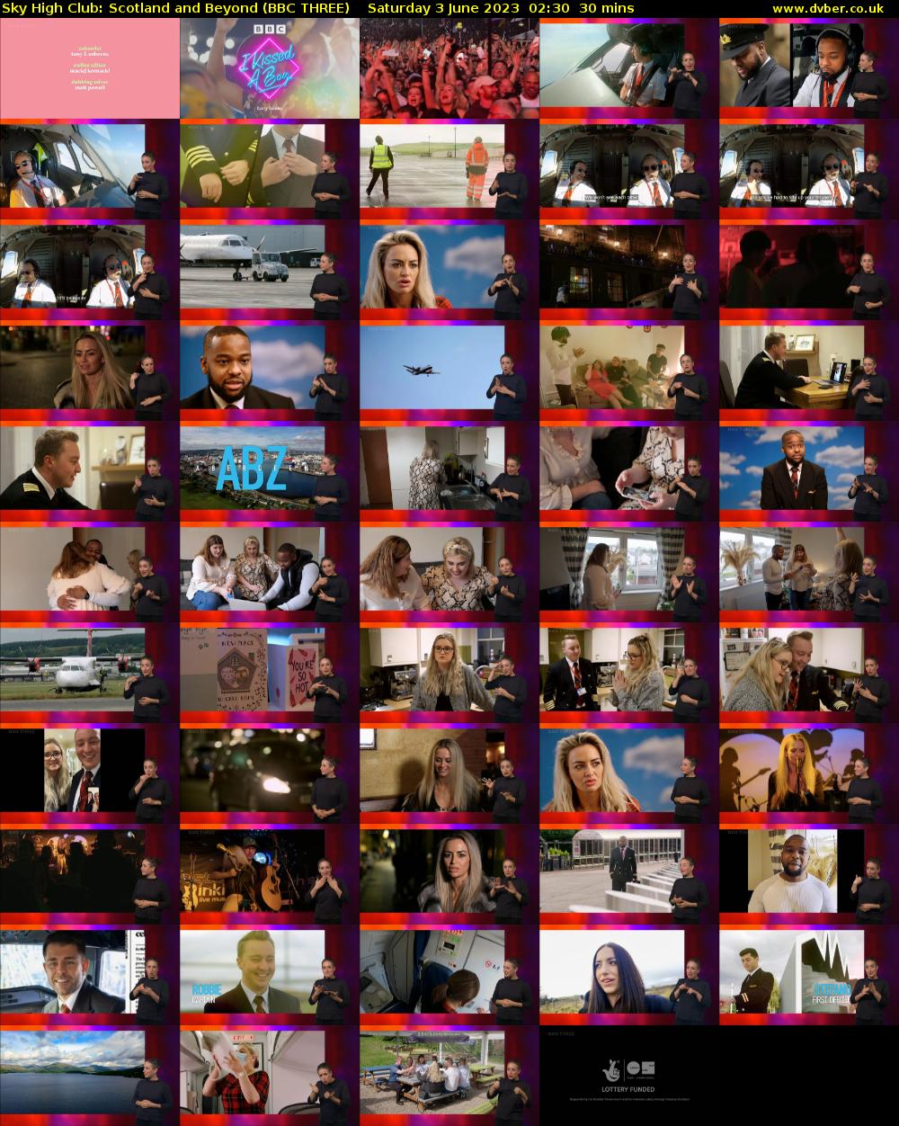 Sky High Club: Scotland and Beyond (BBC THREE) Saturday 3 June 2023 02:30 - 03:00