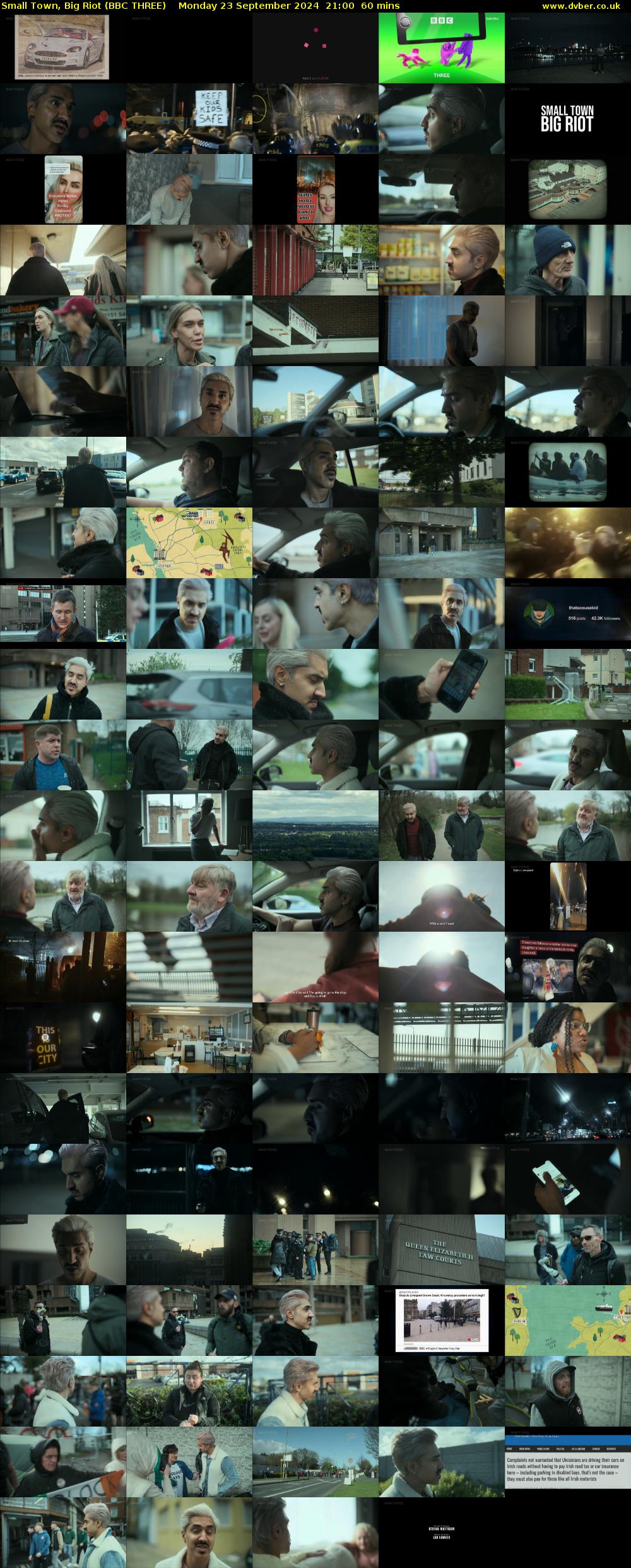Small Town, Big Riot (BBC THREE) Monday 23 September 2024 21:00 - 22:00