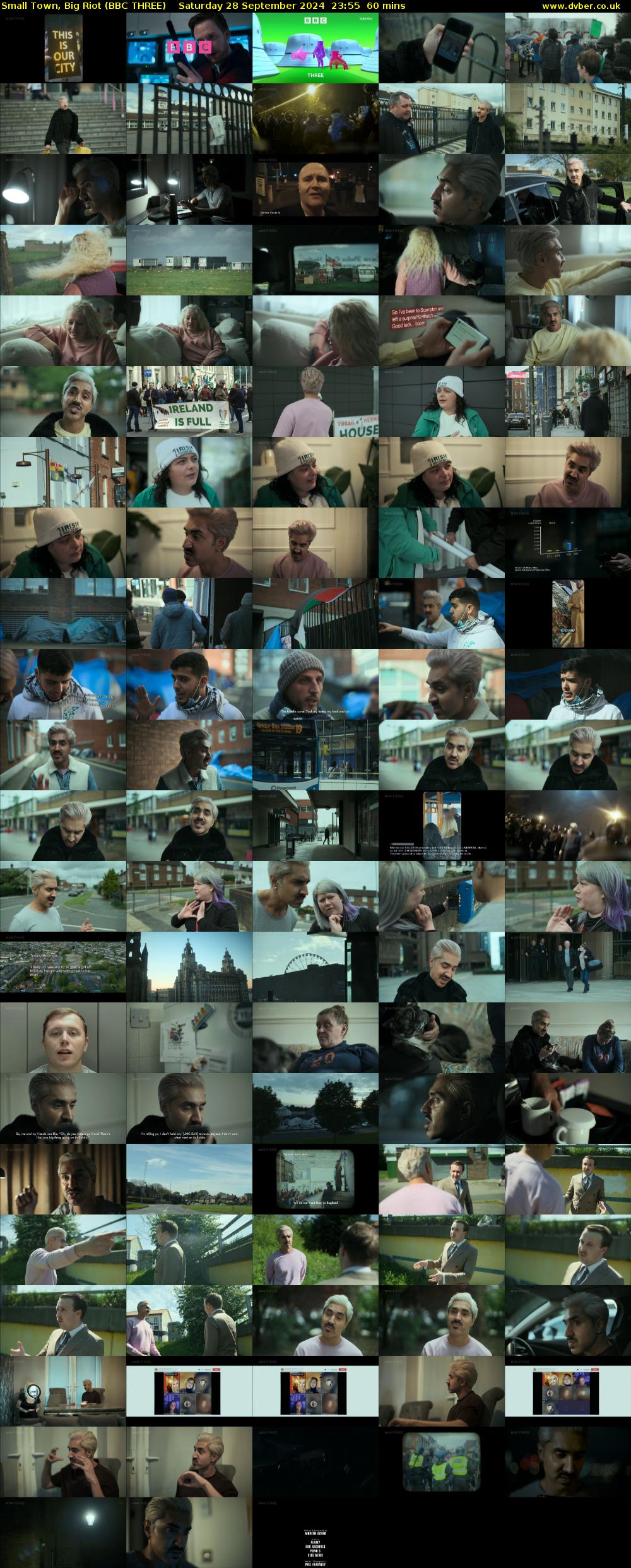 Small Town, Big Riot (BBC THREE) Saturday 28 September 2024 23:55 - 00:55
