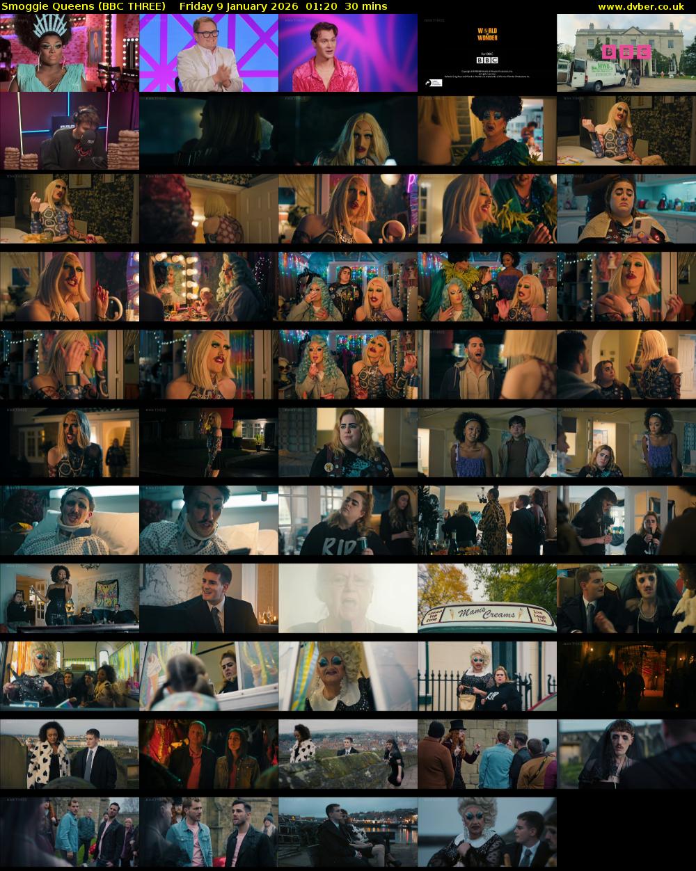 Smoggie Queens (BBC THREE) Friday 9 January 2026 01:20 - 01:50