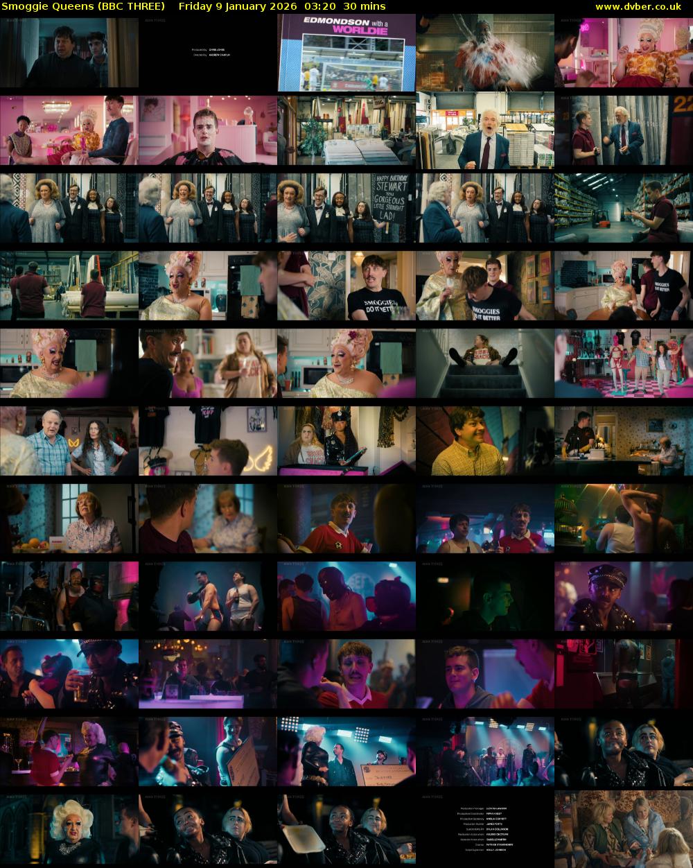 Smoggie Queens (BBC THREE) Friday 9 January 2026 03:20 - 03:50