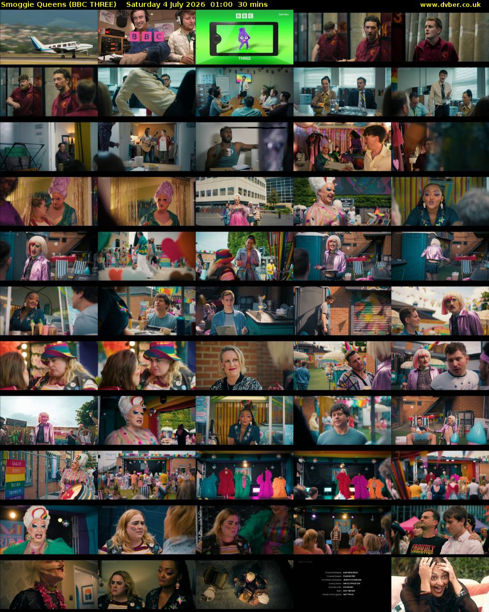 Smoggie Queens (BBC THREE) Saturday 4 July 2026 01:00 - 01:30