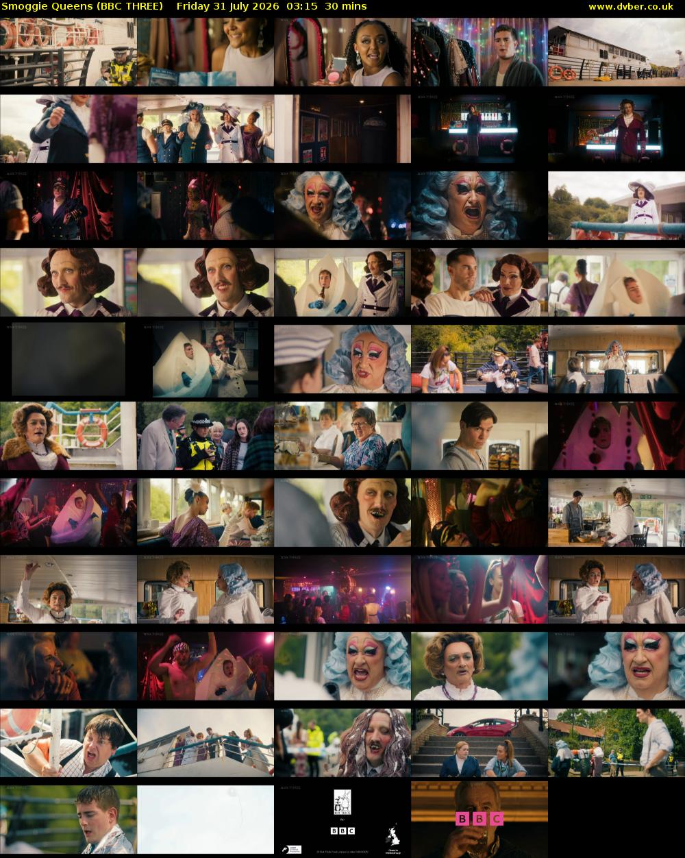 Smoggie Queens (BBC THREE) Friday 31 July 2026 03:15 - 03:45