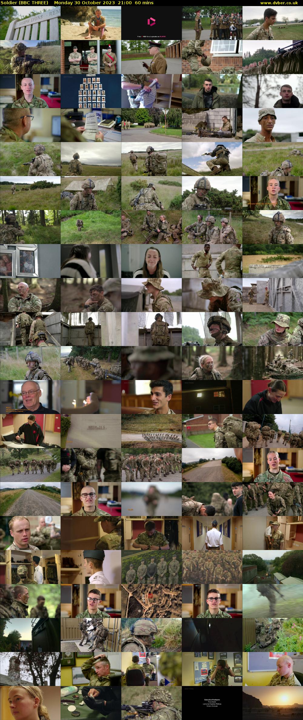 Soldier (BBC THREE) Monday 30 October 2023 21:00 - 22:00