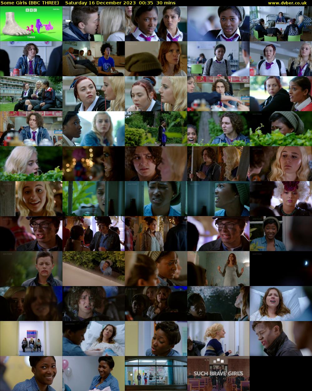Some Girls (BBC THREE) Saturday 16 December 2023 00:35 - 01:05