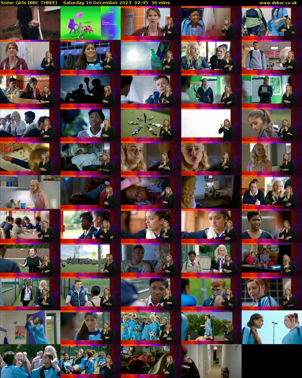 Some Girls (BBC THREE) Saturday 16 December 2023 02:45 - 03:15