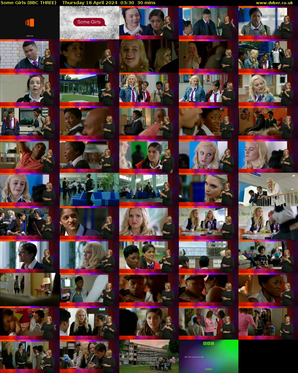 Some Girls (BBC THREE) Thursday 18 April 2024 03:30 - 04:00
