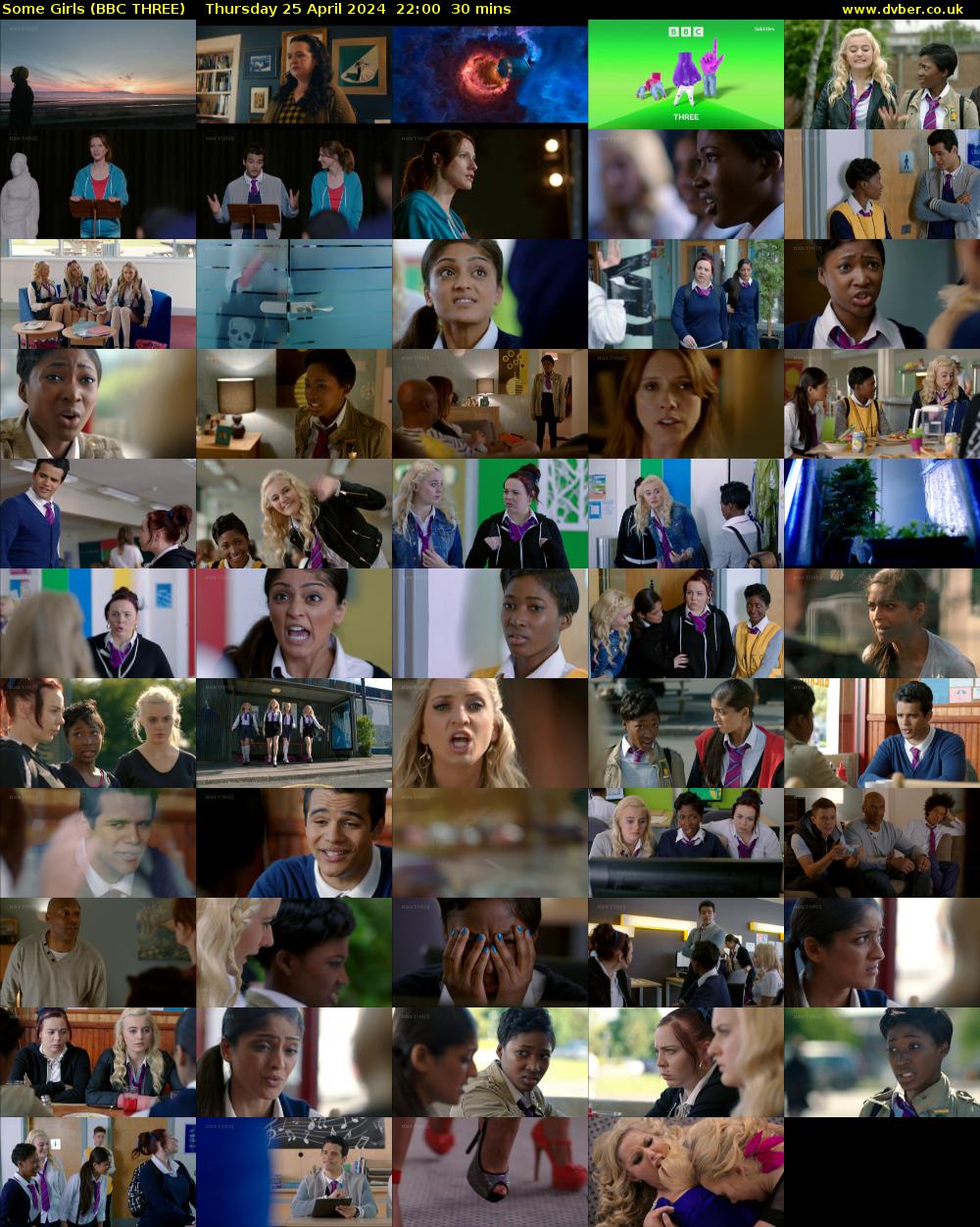 Some Girls (BBC THREE) Thursday 25 April 2024 22:00 - 22:30