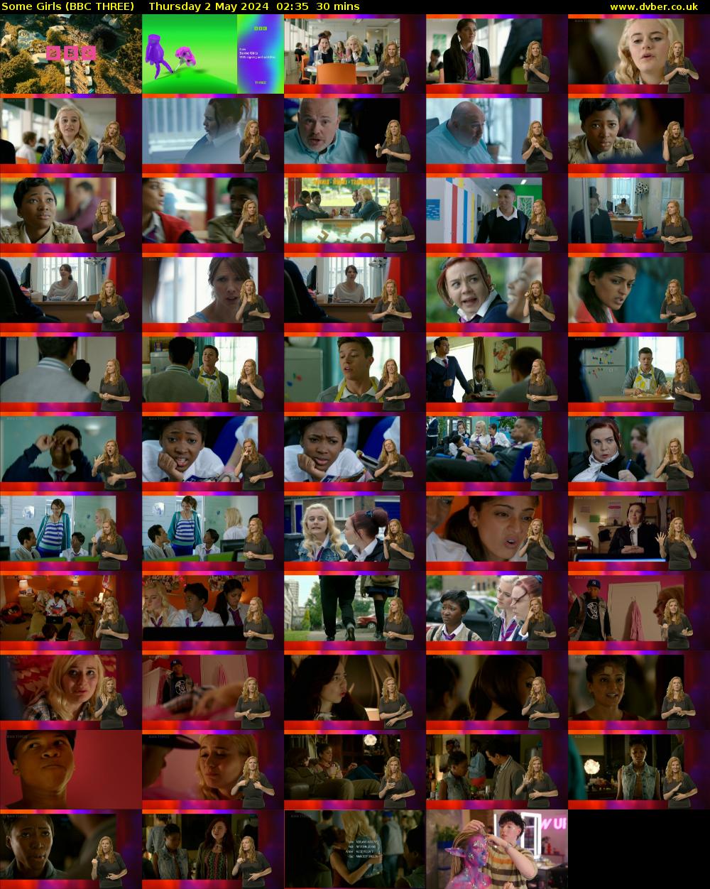Some Girls (BBC THREE) Thursday 2 May 2024 02:35 - 03:05