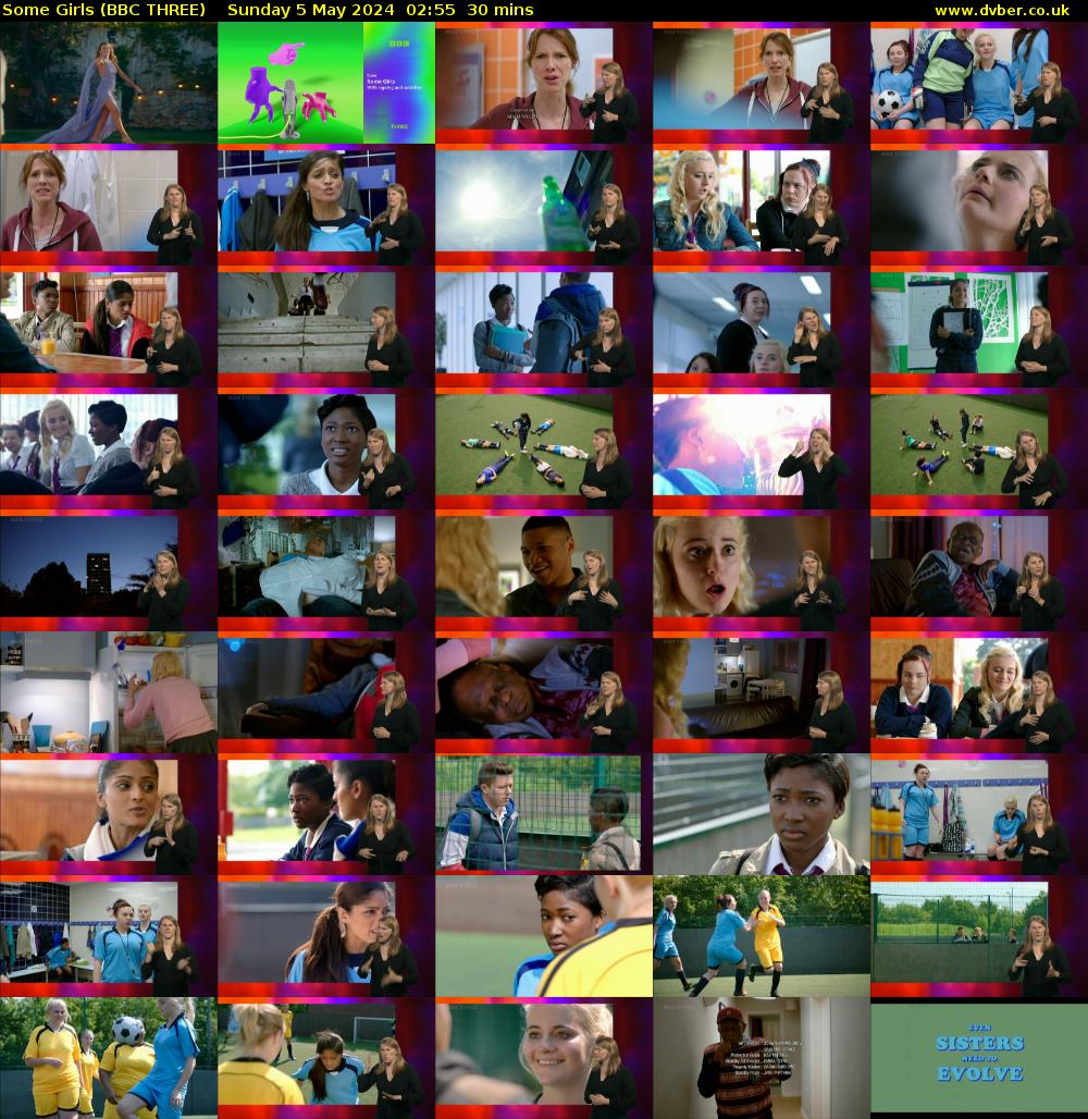 Some Girls (BBC THREE) Sunday 5 May 2024 02:55 - 03:25