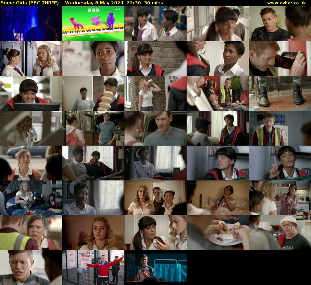 Some Girls (BBC THREE) Wednesday 8 May 2024 22:30 - 23:00