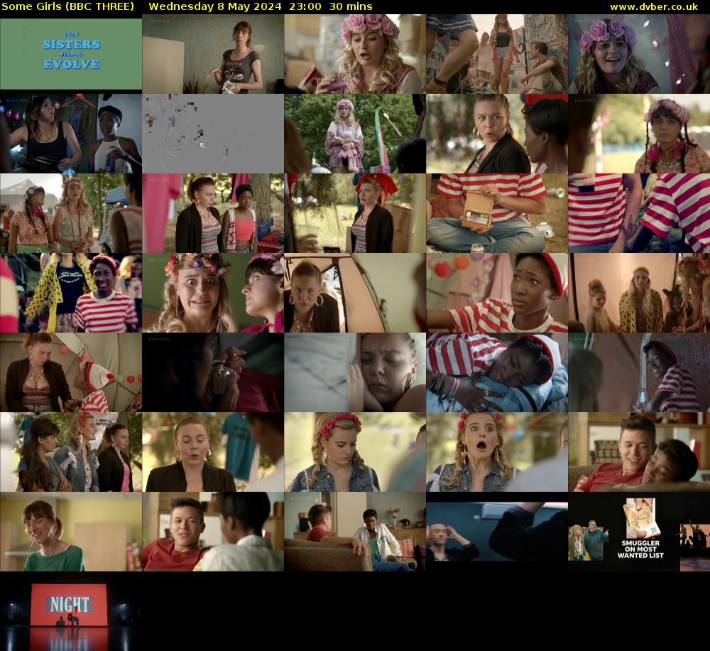 Some Girls (BBC THREE) Wednesday 8 May 2024 23:00 - 23:30
