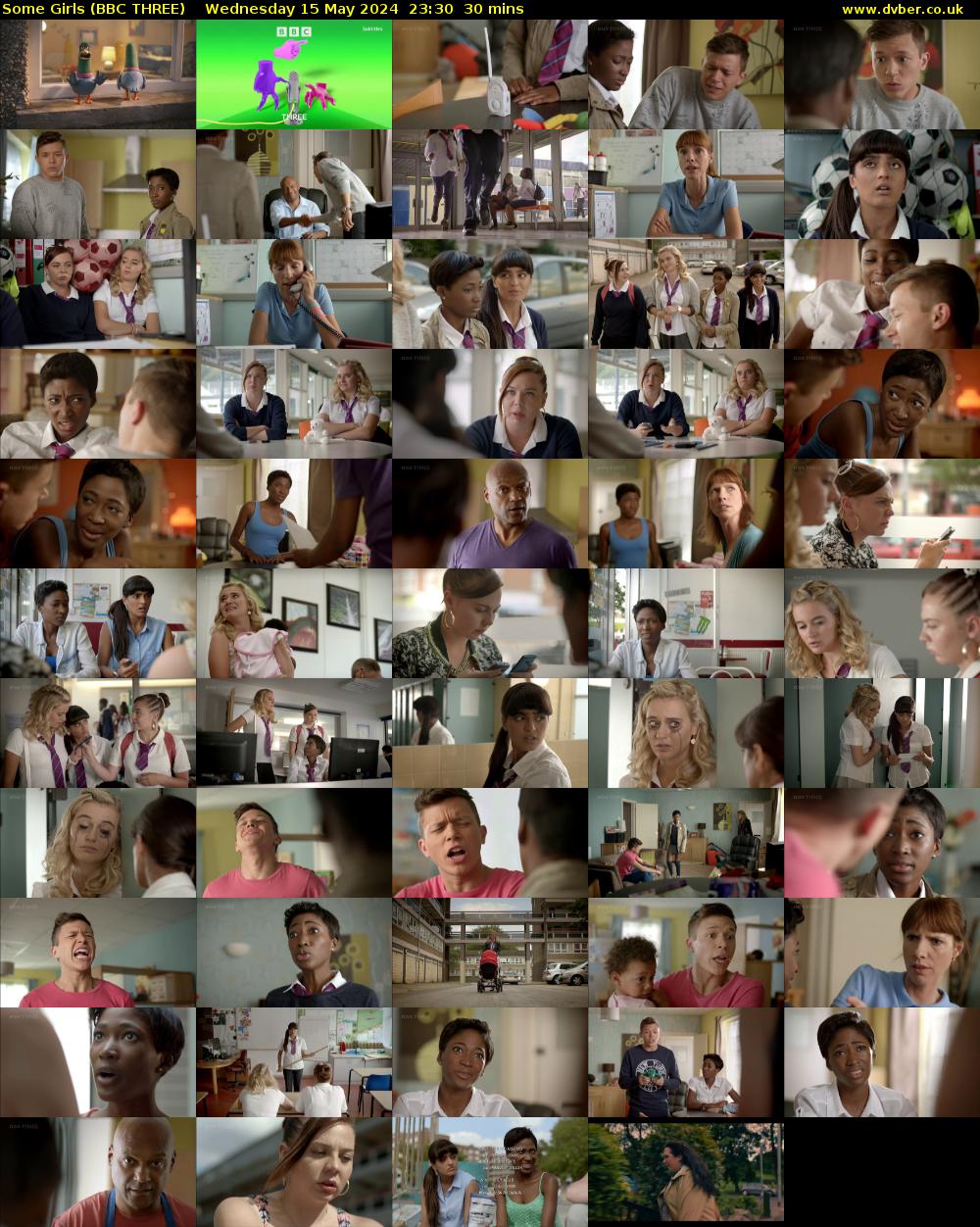 Some Girls (BBC THREE) Wednesday 15 May 2024 23:30 - 00:00