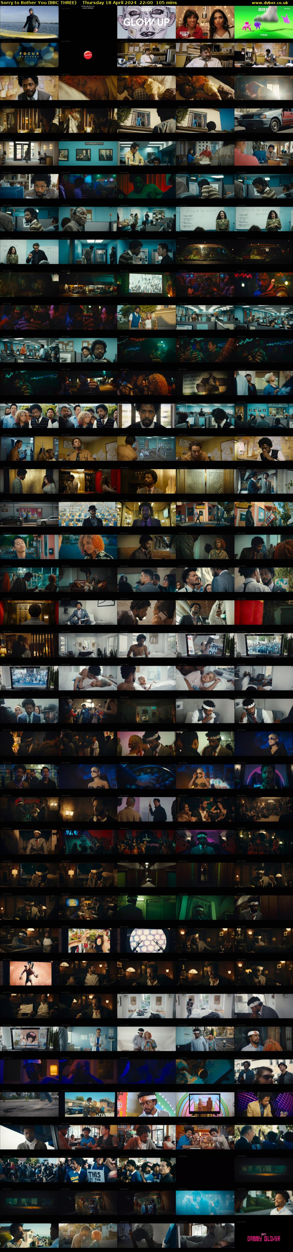 Sorry to Bother You (BBC THREE) Thursday 18 April 2024 22:00 - 23:45