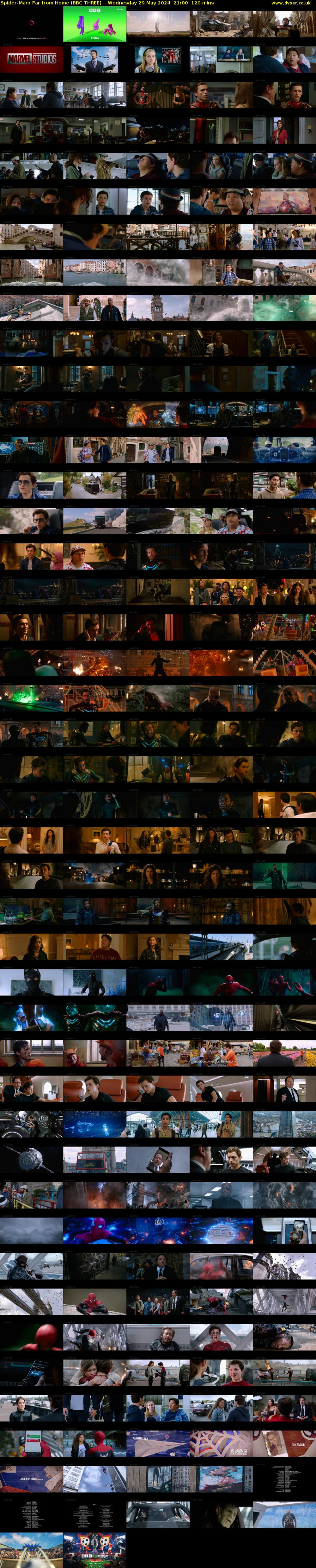 Spider-Man: Far from Home (BBC THREE) Wednesday 29 May 2024 21:00 - 23:00