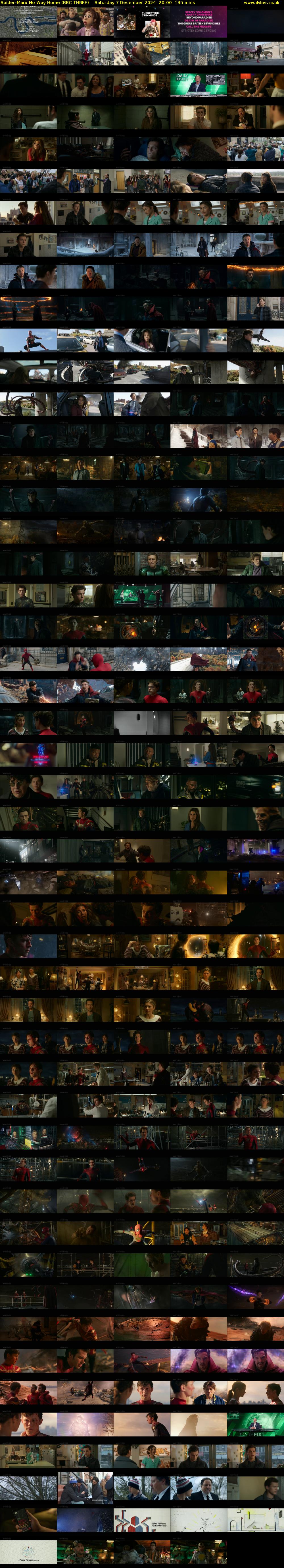 Spider-Man: No Way Home (BBC THREE) Saturday 7 December 2024 20:00 - 22:15