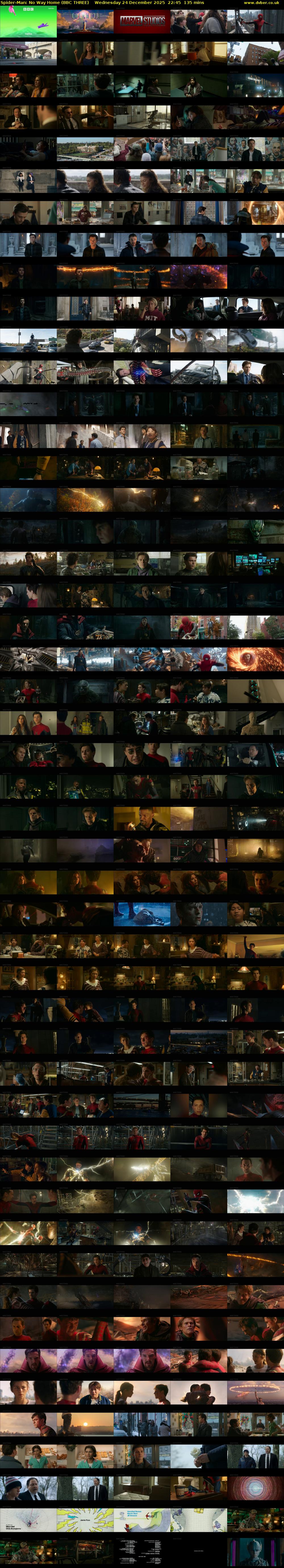 Spider-Man: No Way Home (BBC THREE) Wednesday 24 December 2025 22:45 - 01:00
