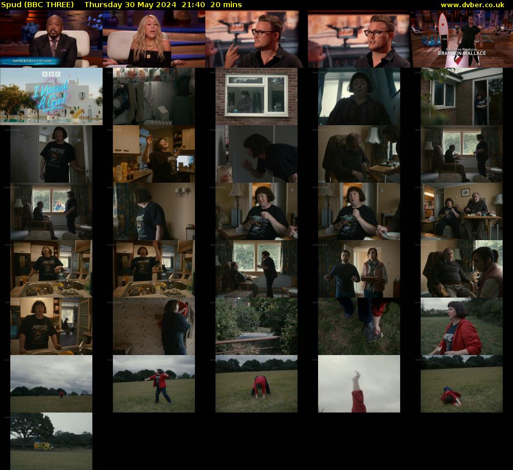 Spud (BBC THREE) Thursday 30 May 2024 21:40 - 22:00