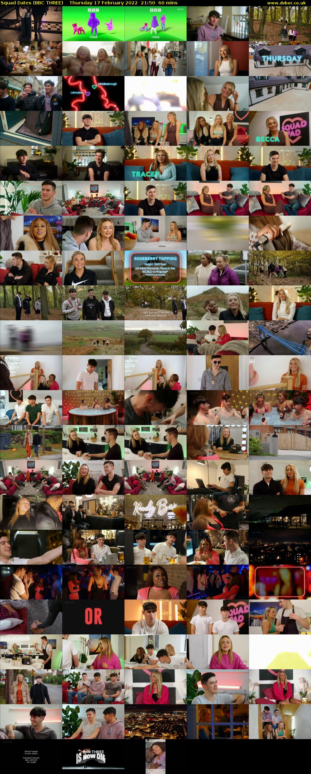 Squad Dates (BBC THREE) Thursday 17 February 2022 21:50 - 22:50